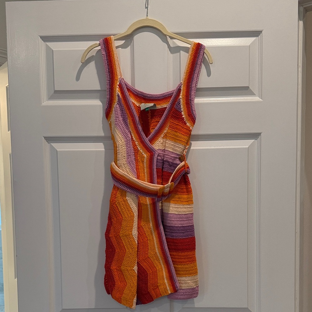 Farm Rio crochet dress